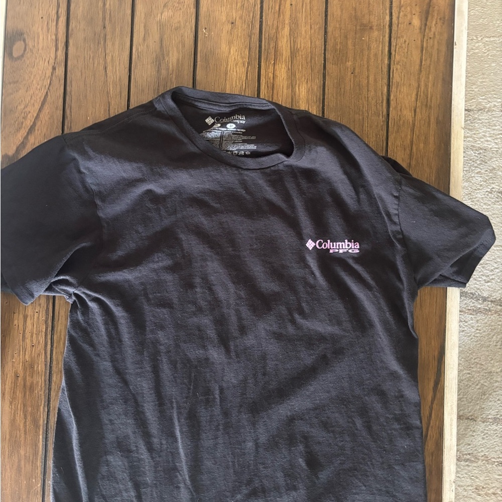 Columbia Black Short Sleeve Tee